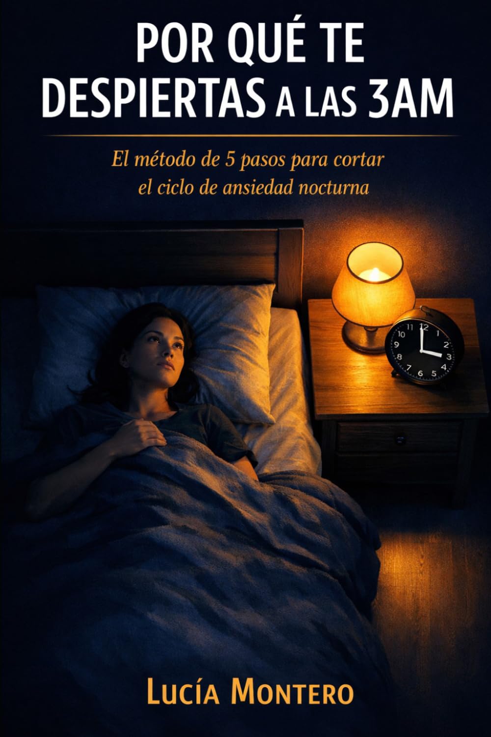 Por qué te despiertas a las 3am: El método de 5 pasos para cortar el ciclo de ansiedad nocturna y volver a dormir en minutos
