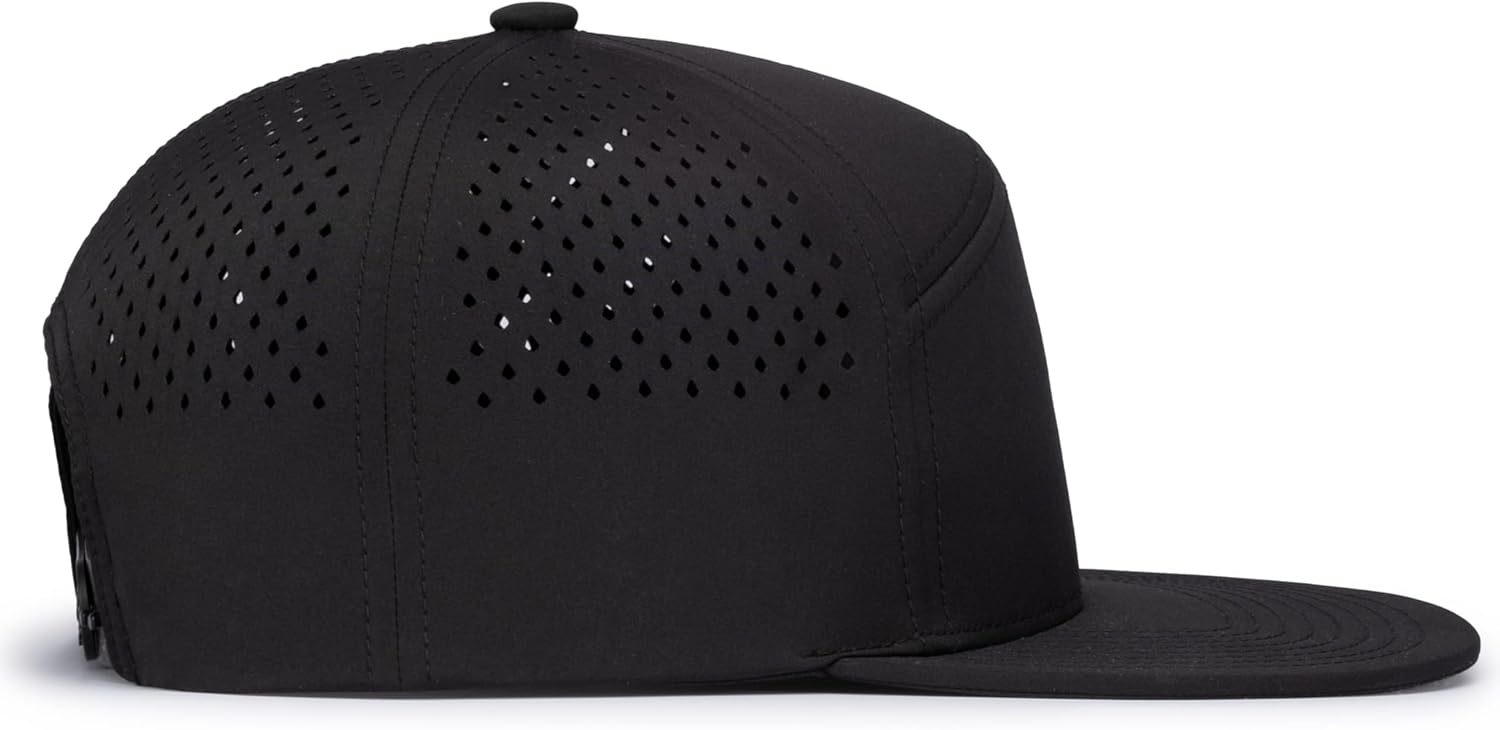 Pacific Headwear Perforated 6-Panel Arch Cap - Image 4