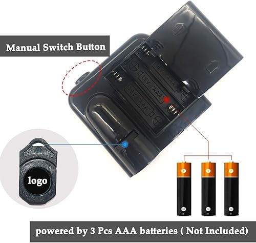 Miniatura 3 de GMC - Luz de bienvenida para puerta de auto (inalámbrica, LED, con logotipo), proyección de luz al abrirse la puerta del auto, para GMC (2 piezas,