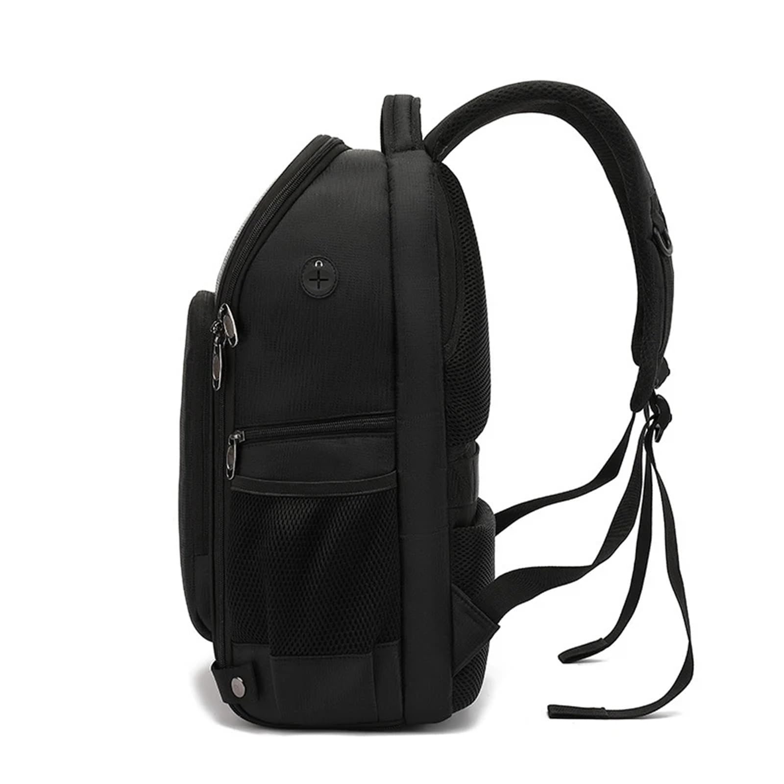 Bolsa para Cámara Mochila for cámara Impermeable de Gran Capacidad for fotografía Multifuncional al Aire Libre Adecuada(Black)