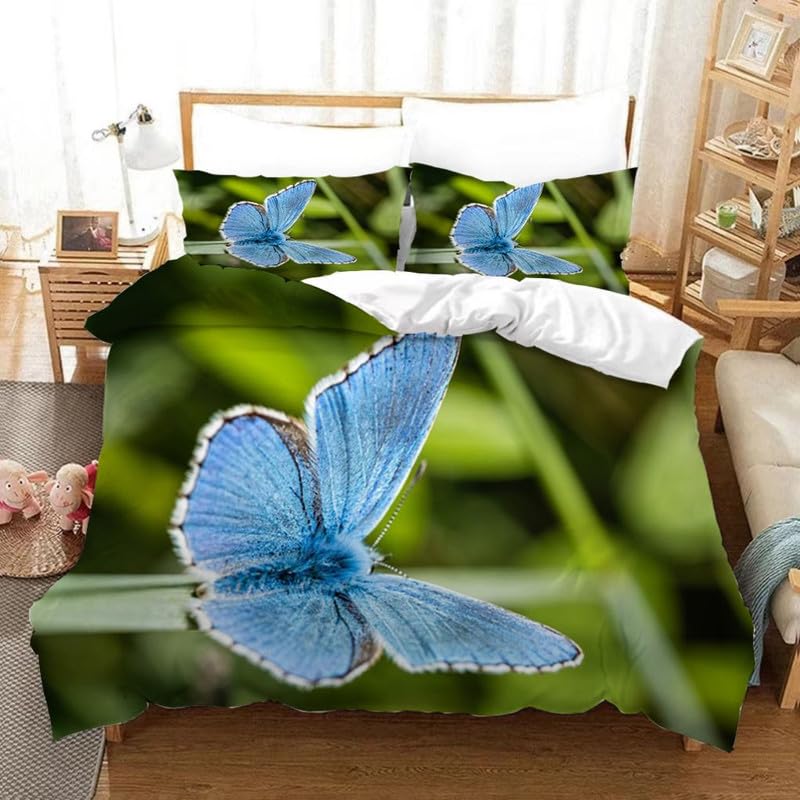 Parure de Lit 90x190 Enfant Microfibre Douce pour une Chambre Cosy et Nature