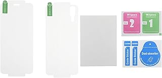 شاشة حماية بتصميم كامل 360° من الجيلاتين، مقاومة للخدش والصدمات لموبايل هواوي P20، شفاف