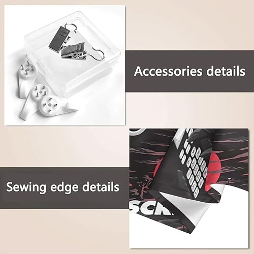 Miniatura 5 de Tapiz de película de terror con diseño de gritos para colgar en la pared, álbum de fotos, póster divertido para el hogar, decoración del hogar para