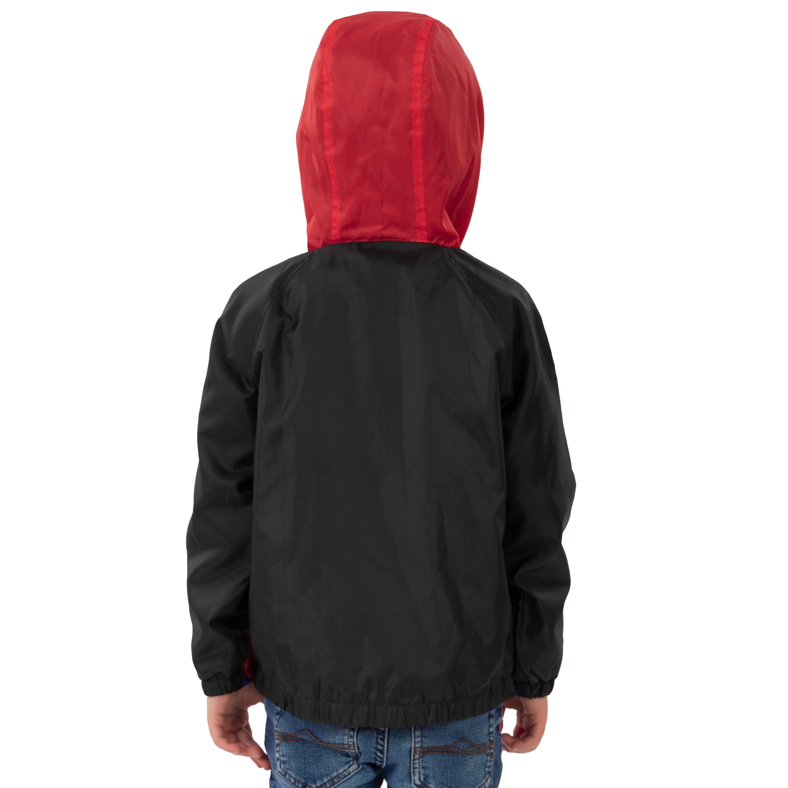 Marvel Spiderman Veste, Imperméable Enfant Super-Héros, Manteau De Pluie Garçon Spiderman, Veste Garçon Déperlante