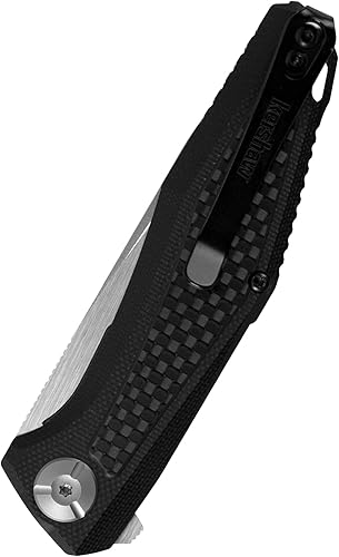 Miniatura 2 de Kershaw Atmos - Cuchillo de bolsillo, 3 pulgadas, 8Cr13MoV, hoja de borde liso, cuchillo plegable táctico, cuchillo de transporte diario de apertura