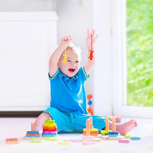 Miniatura 9 de STOBOK Lagarto pegajoso, 24 piezas de juguetes pegajosos divertidos de lagarto de manos pegajosas, figuras de lagarto de gecko, juguetes elásticos