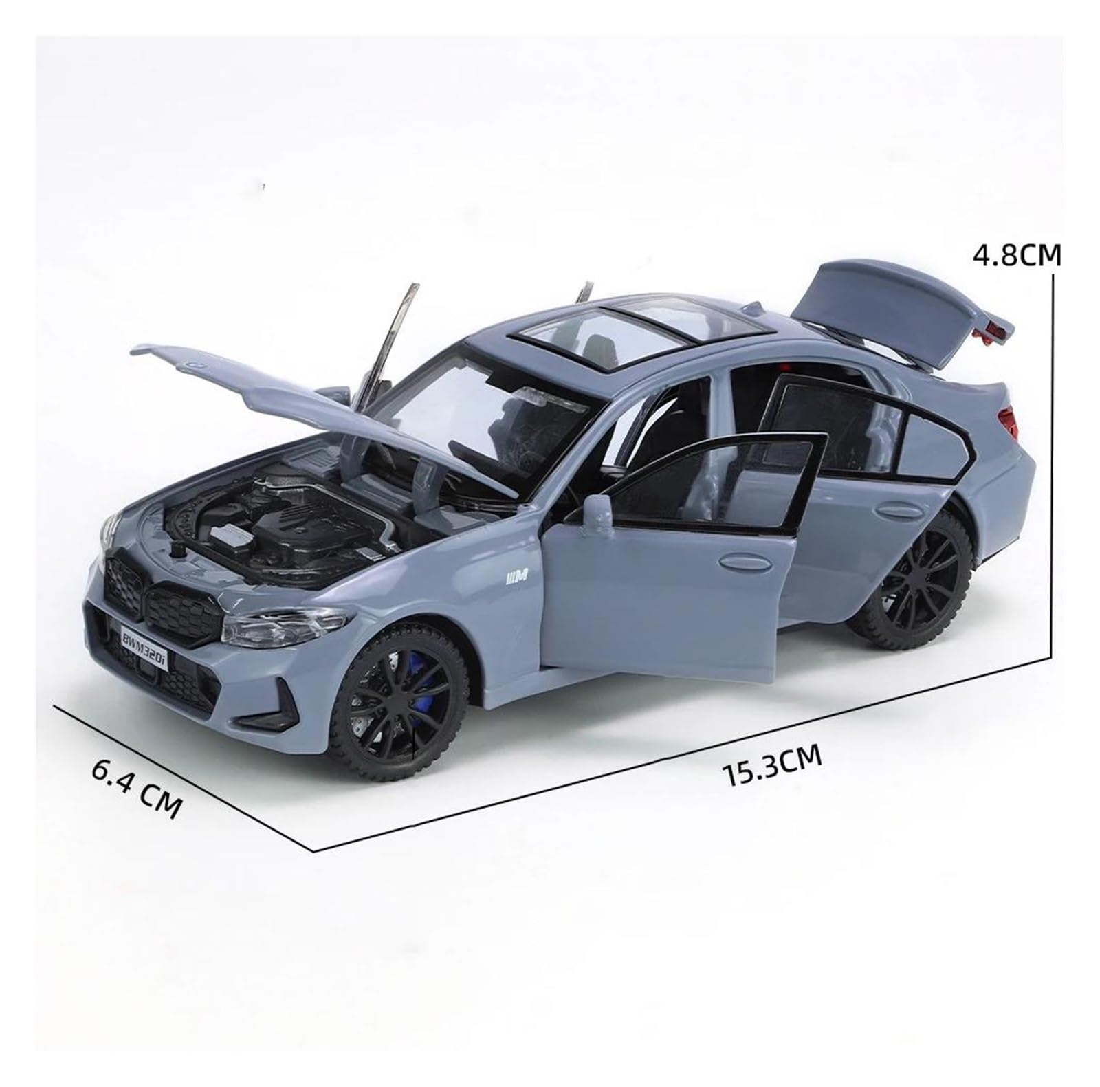 Amazon.co.jp: ダイキャストカー 1 32 BMW 320i THE 3 2023 合金