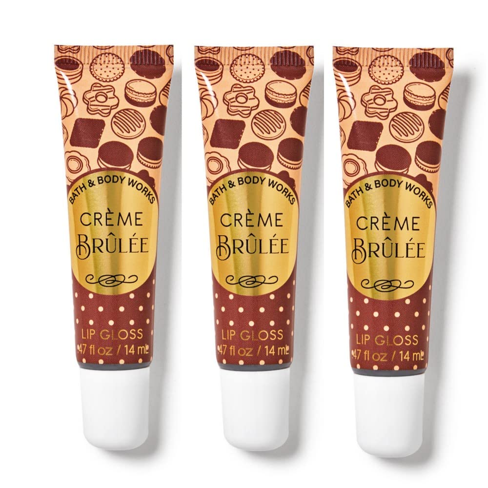 Bath and Body Works Creme Brulee Lip Gloss Set
