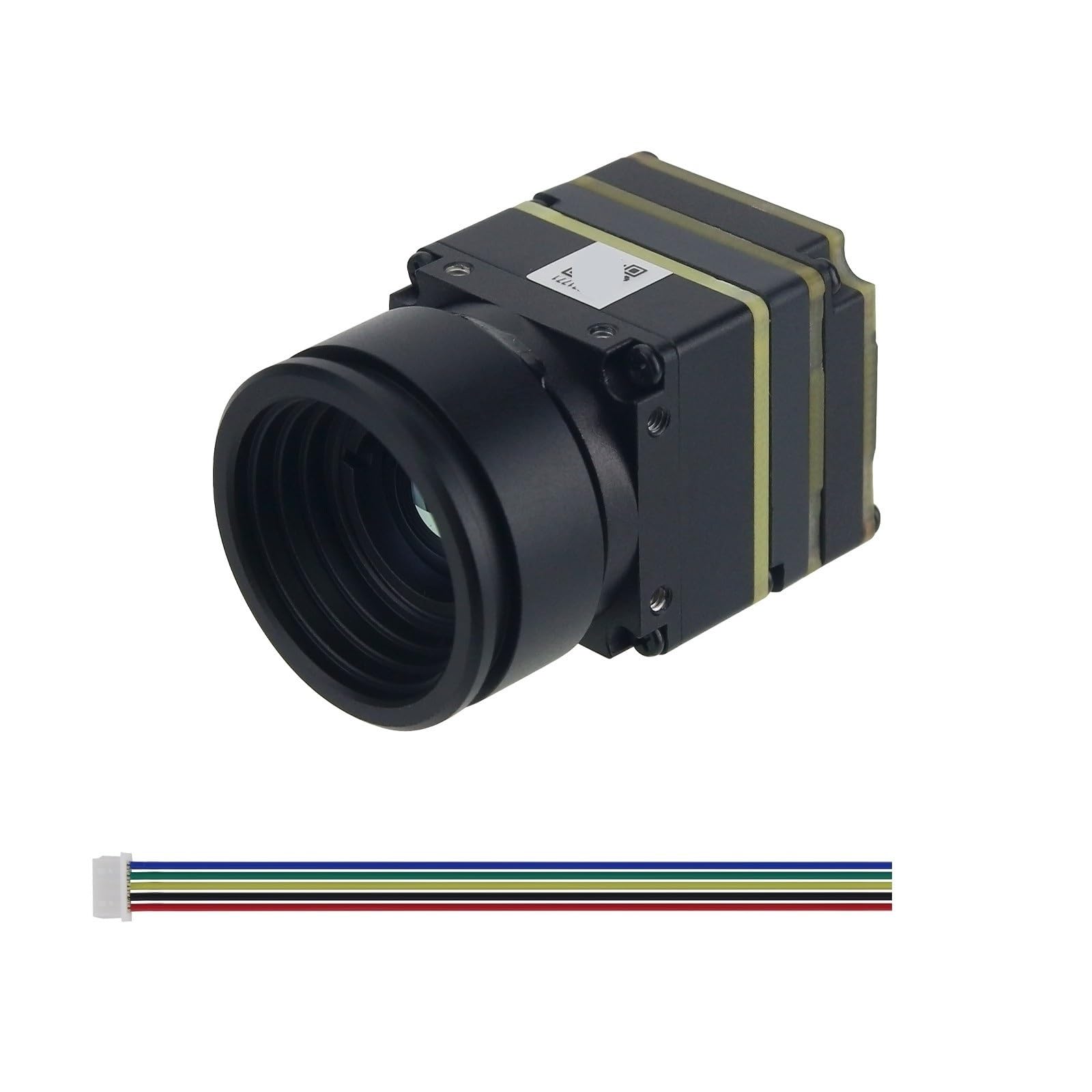 Moduł obrazowania termicznego 640X512 384X288 256X192 9,1MM Obiektyw Termograf do dronów FPV z interfejsem CVBS Longwave IR 12um Mikrokamera e Elektroniczna kontrola produktów(640X512 9.1mm)
