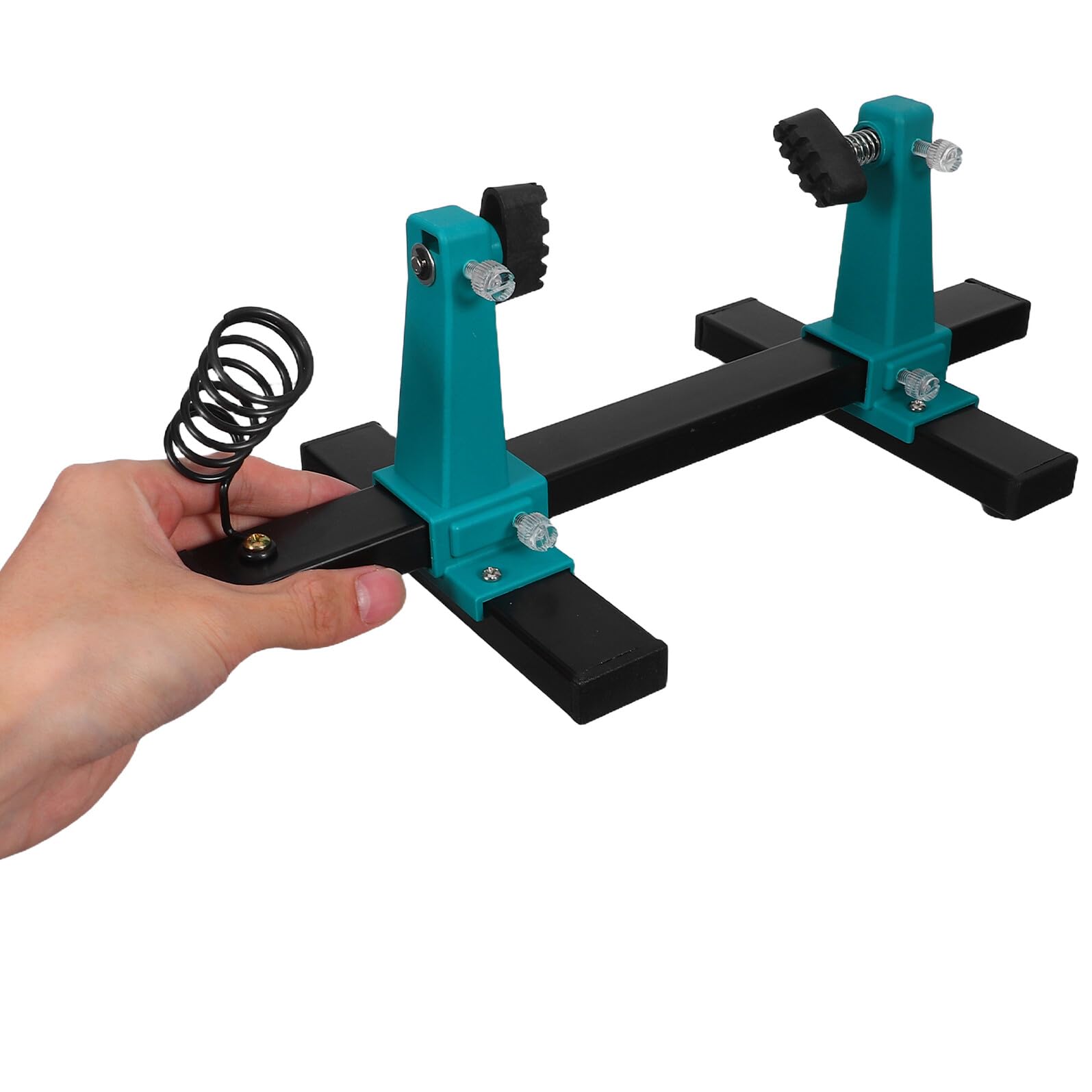 Soporte Ajustable para Placas Pcb con Pinzas Auxiliares para Soldadura Base Robusta para Reparación de Placas de Circuito Herramienta Multifunción para Mantenimiento de