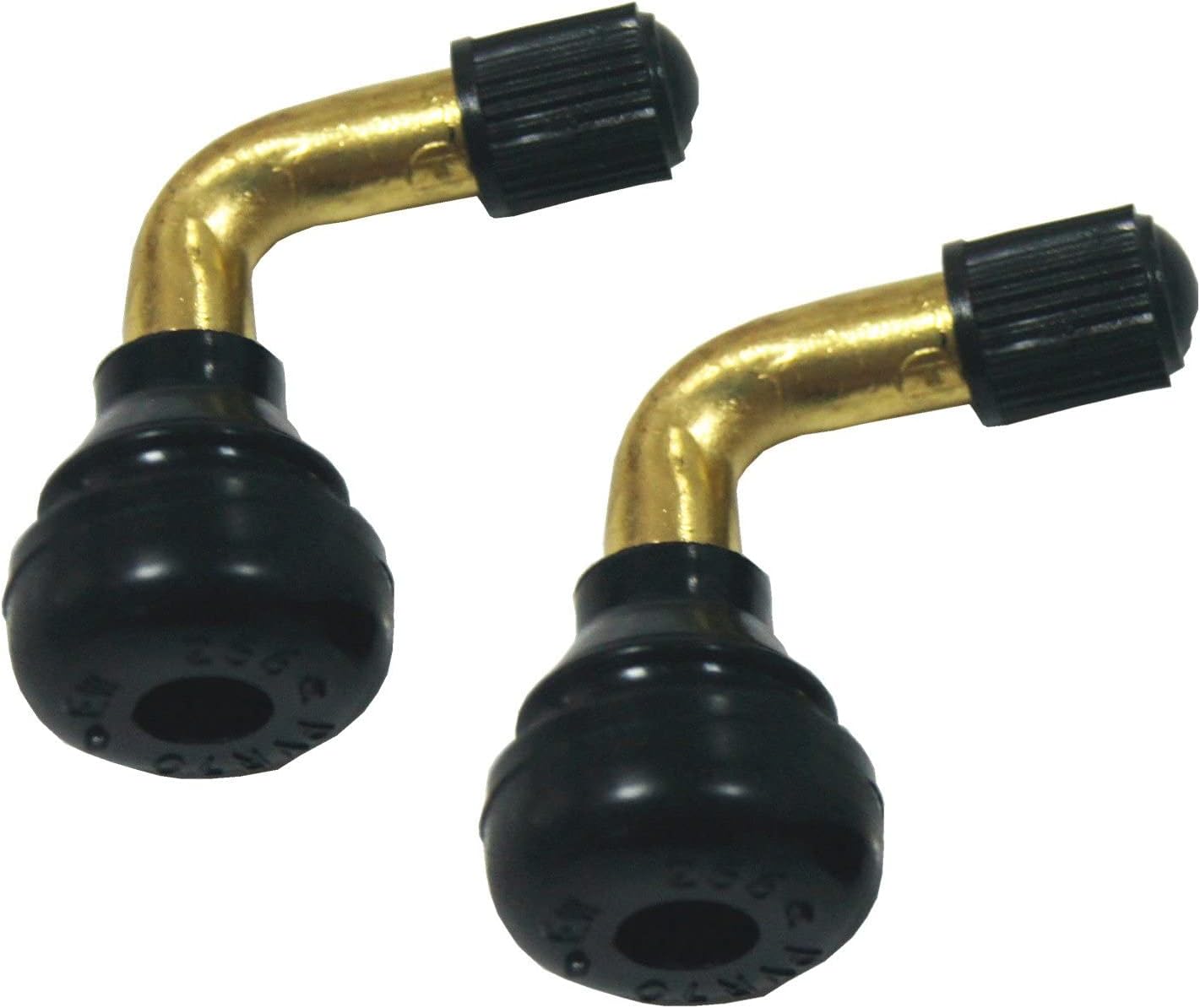 MMG PVR70 Valve Stem Bent 45 Degree Angled, Brass Stem