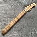 Maple Electric Guitar Neck Replacement 22 Frets Maple Fingerboard Black Dot Inlay Clear Glossy (GA 142-8)