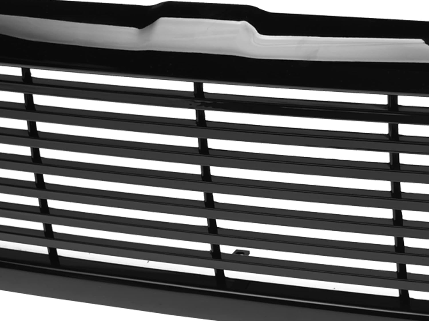 Armordillo USA 8721865 Horizontal Style Front Hood Bumper Grille - Piano Black Fits 1994-2001 Dodge Ram 1500/1994-2002 2500 3500