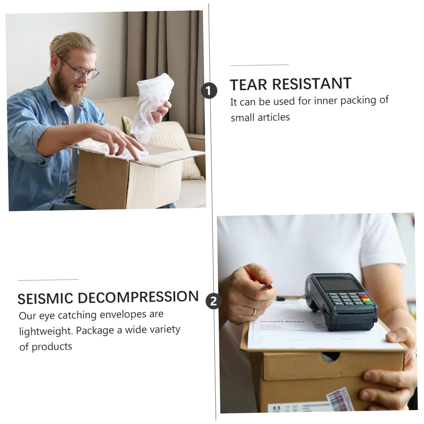 DOITOOL 100 Enveloppes Argentées à Bulles Auto-adhésives Pack de 100 Pièces Matériau Synthétique Léger pour Expédition pour Bureaux et Boutiques