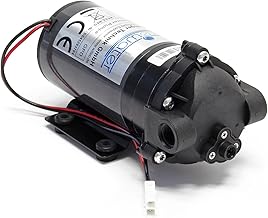 Naturewater Booster Pump with 50 GPD Flow Rate to Adjust Water Pressure of Reverse Osmosis Systems