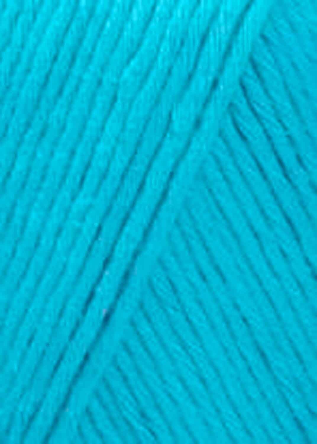 Long handmade thread 12/12 – Colour: Light turquoise