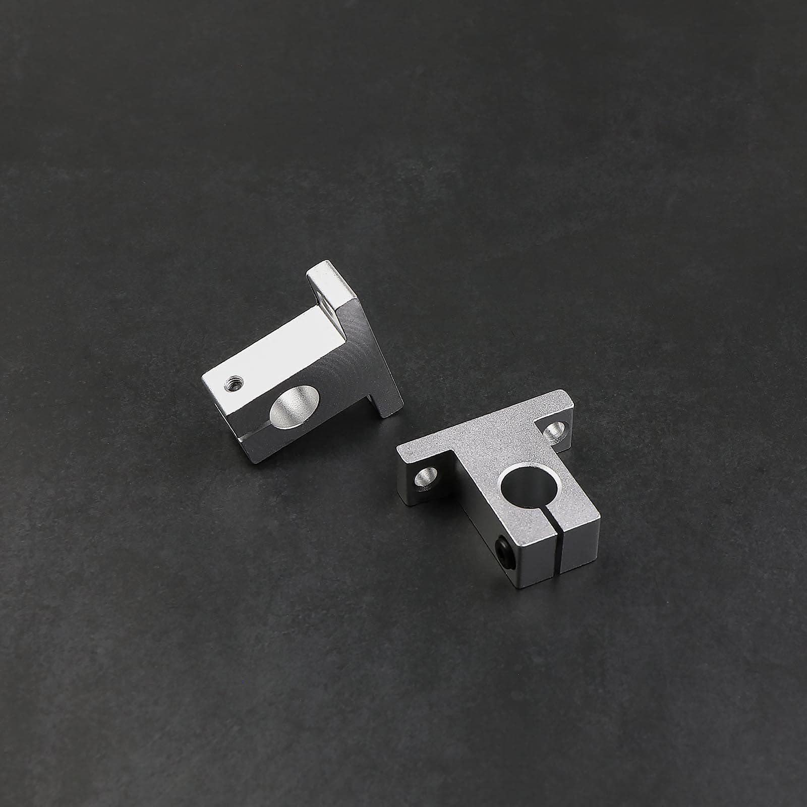 Kit De 4 Supports Linéaires SK20 Pour Axe De 20mm - Pour Imprimante 3D, CNC Et Machines Multi-axes - Glissière à Billes En Alliage D'aluminium