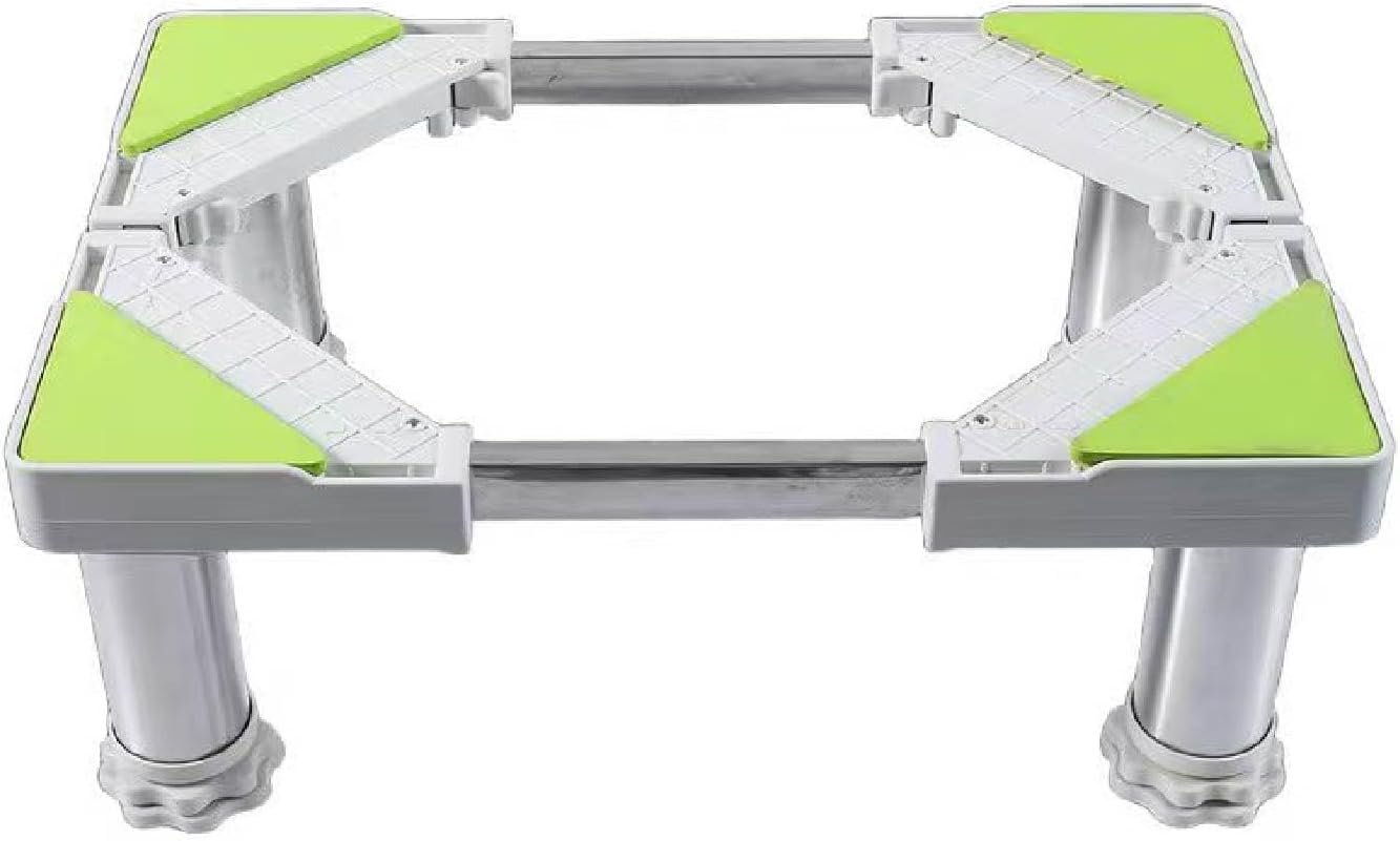 洗濯機ライザー 冷蔵庫置き台 防振減音 洗濯機 かさ上げ 昇降可能 ドラム式洗濯機 台 家のためのスペース節約キッチンソリューション