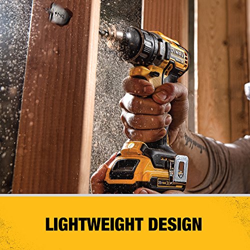 DEWALT 20V MAX Cordless Drill / Driver Kit, Brushless, 1/2-Inch (DCD791D2)