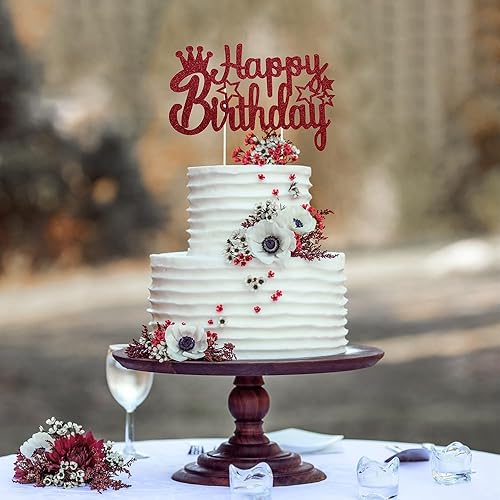 Miniatura 5 de Decoración para tartas de cumpleaños, decoración para tartas de cumpleaños, decoraciones para tartas, decoraciones para tartas para mujeres,