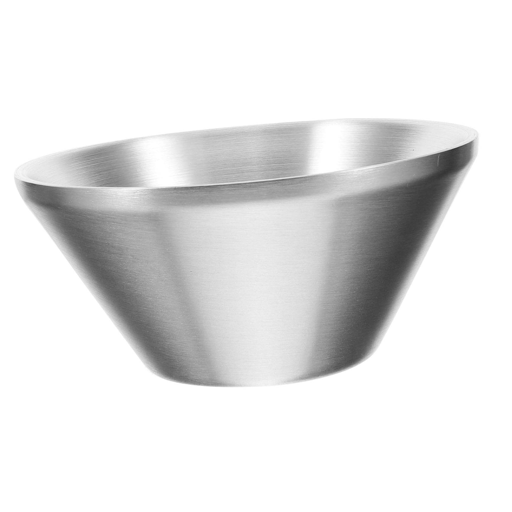 TOVINANNA Shaving Bowl for Men Stainless Steel Shave Cup Reusable Shaving Bowl Beard Care for Home Barber Shop Salon