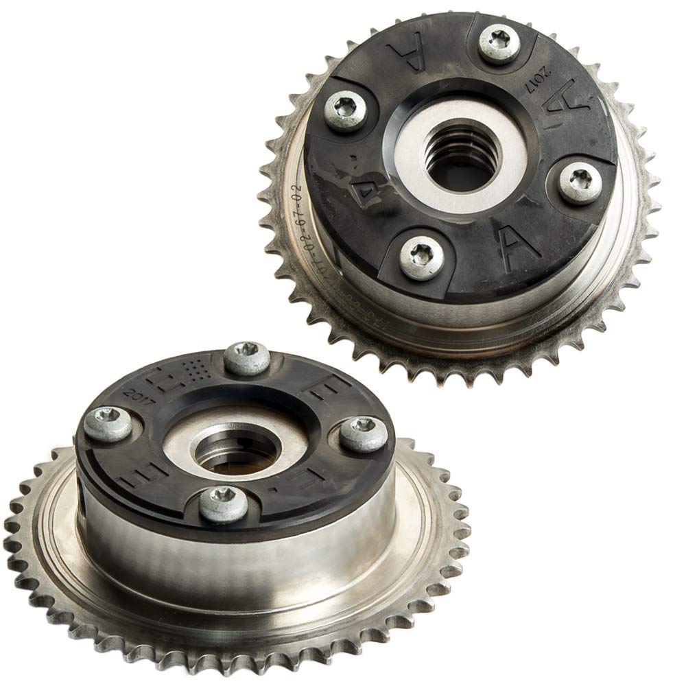 maXpeedingrods 2710500647 Nockenwellenversteller 2 Stück Auslassseite und Einlassseite für MercedesBenz C230 W203 W212 M271 für MercedesBenz C/CLC/E-Klasse, für SLK (R171) Sprinter