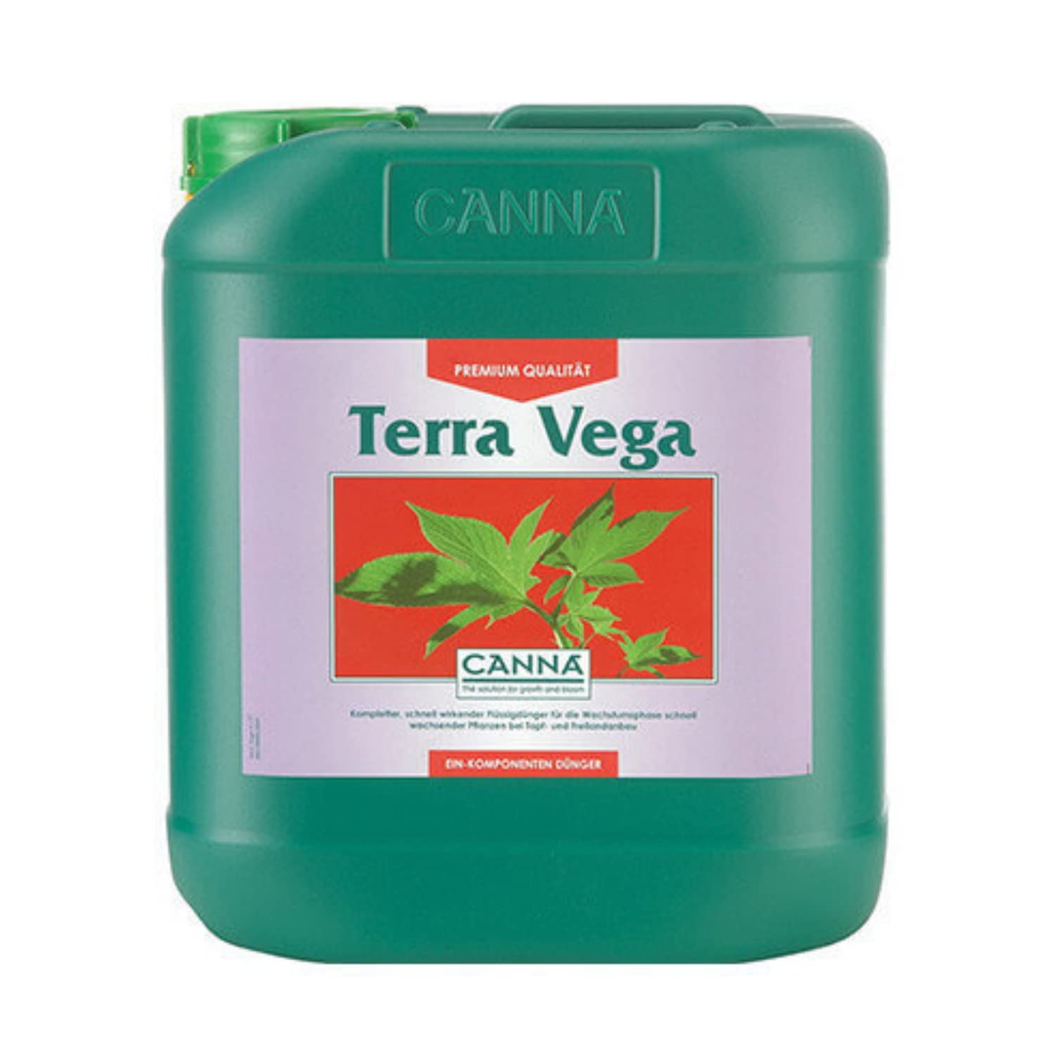 GROWMANIA Canna Terra Vega Fertilizante Floración 10 Litros | Abono Bio para Crecimiento de Plantas y Cultivos | Cogollos Fuertes y Grandes