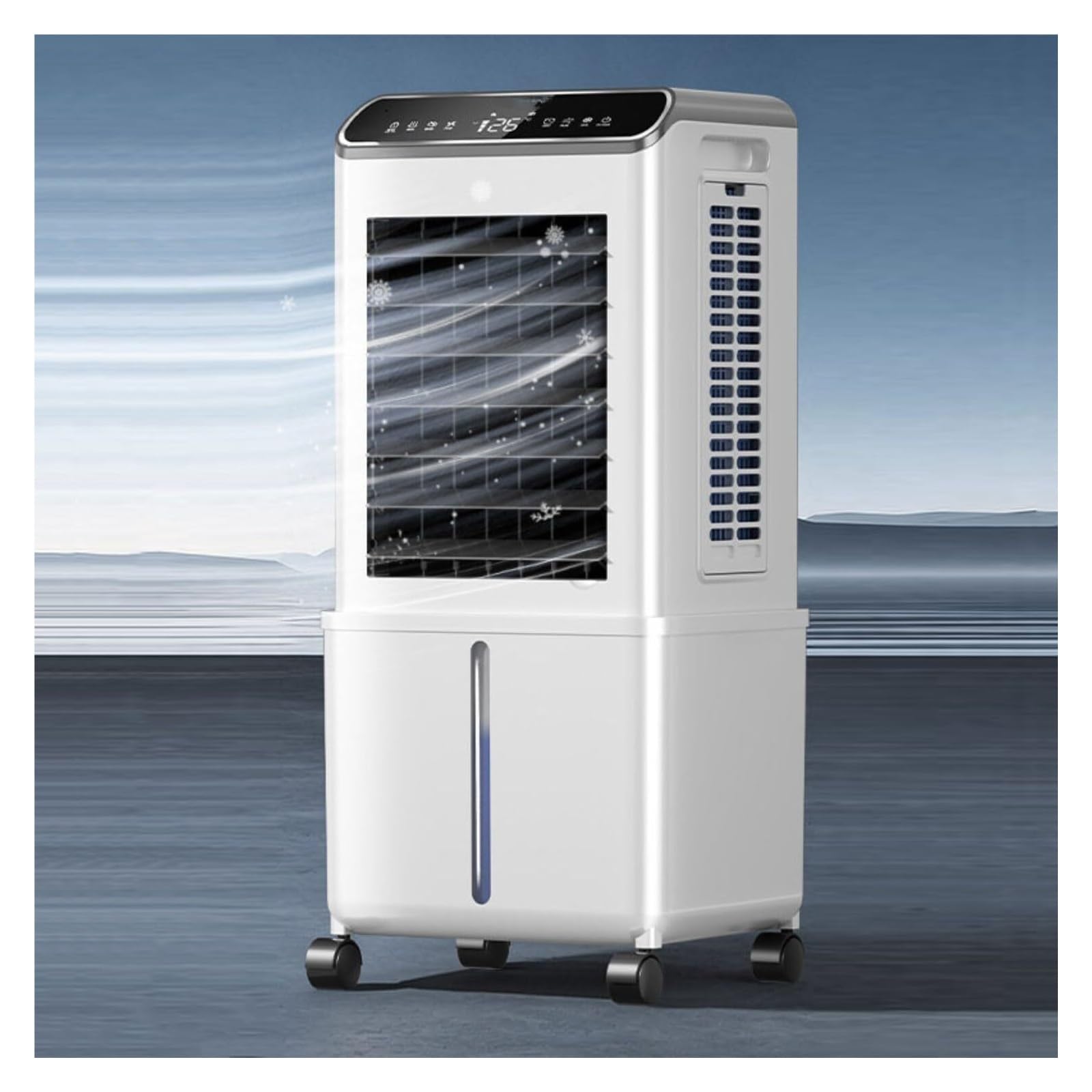 Udzbvlfajrw Remote Control Model Portable Evaporative Air Cooler With 10L Water Tank, 24H Timer