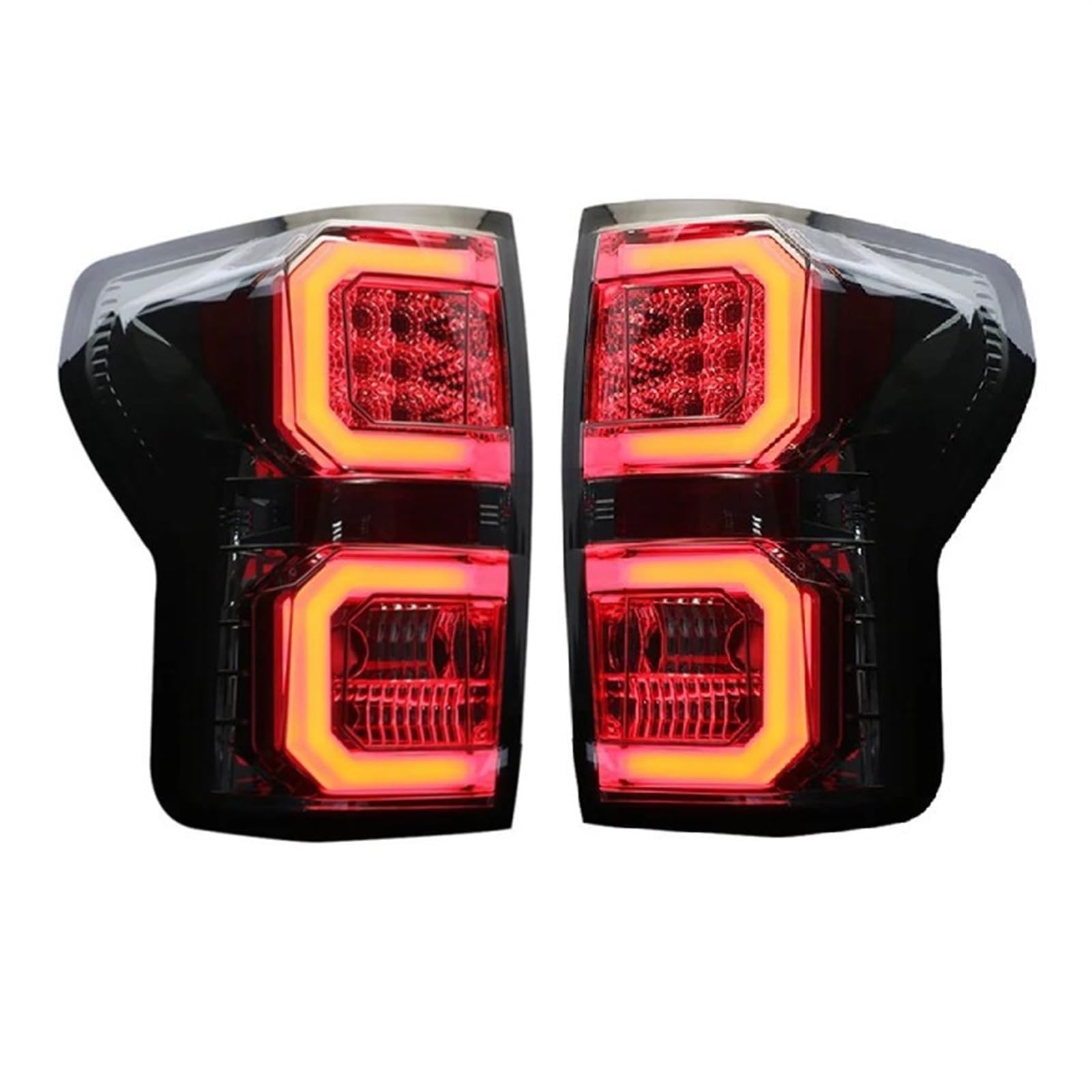 UANGLICar LED Taillight Tail Light For Toyota Tundra 2007-2013 Rear Running Light Brake Lamp Turn Singan And Reverse