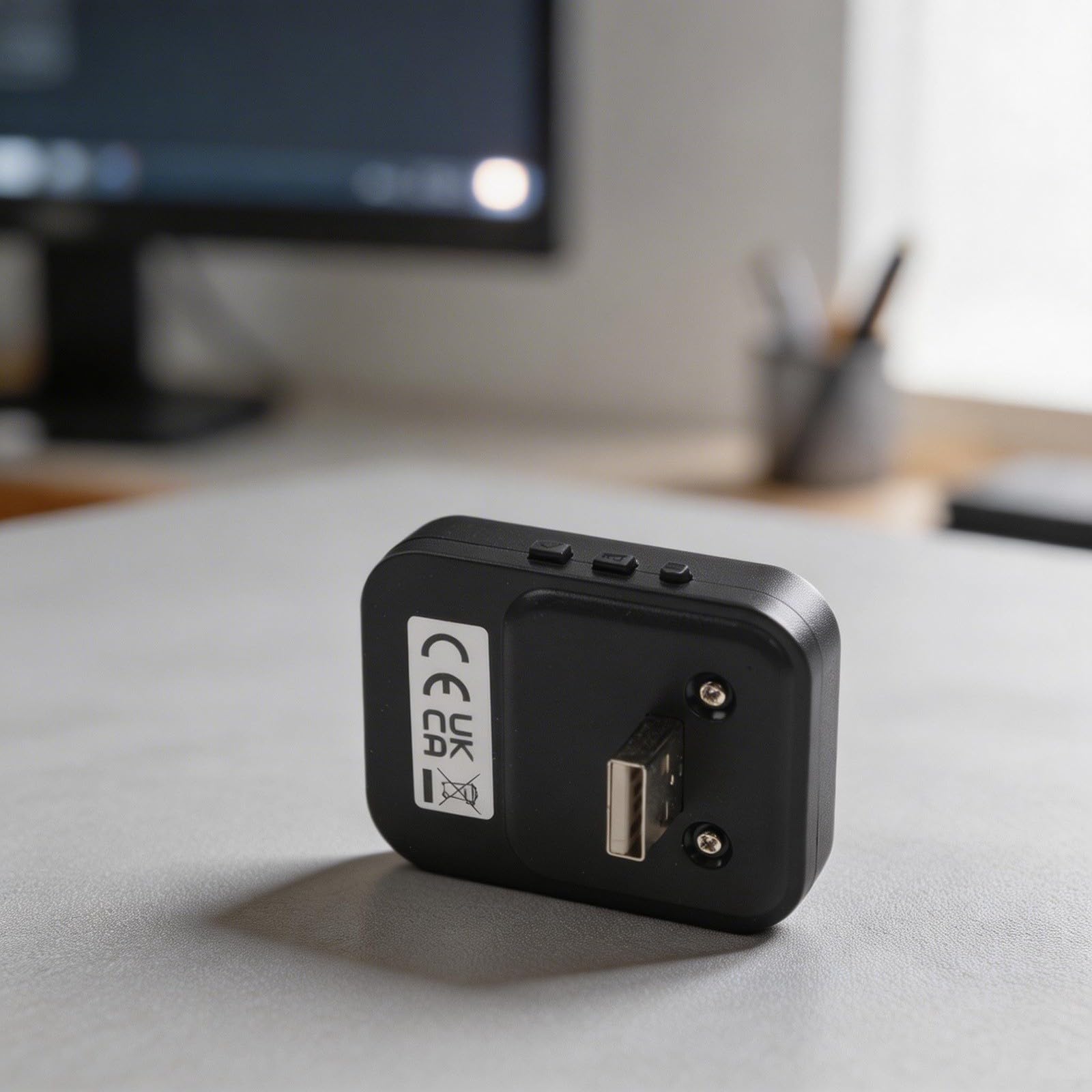 Caméra de sonnette sans fil pour Tuya avec couverture solaire 1080p Interphone vidéo pour nuit IP65 étanche Détection de mouvement en plein air (Noir)