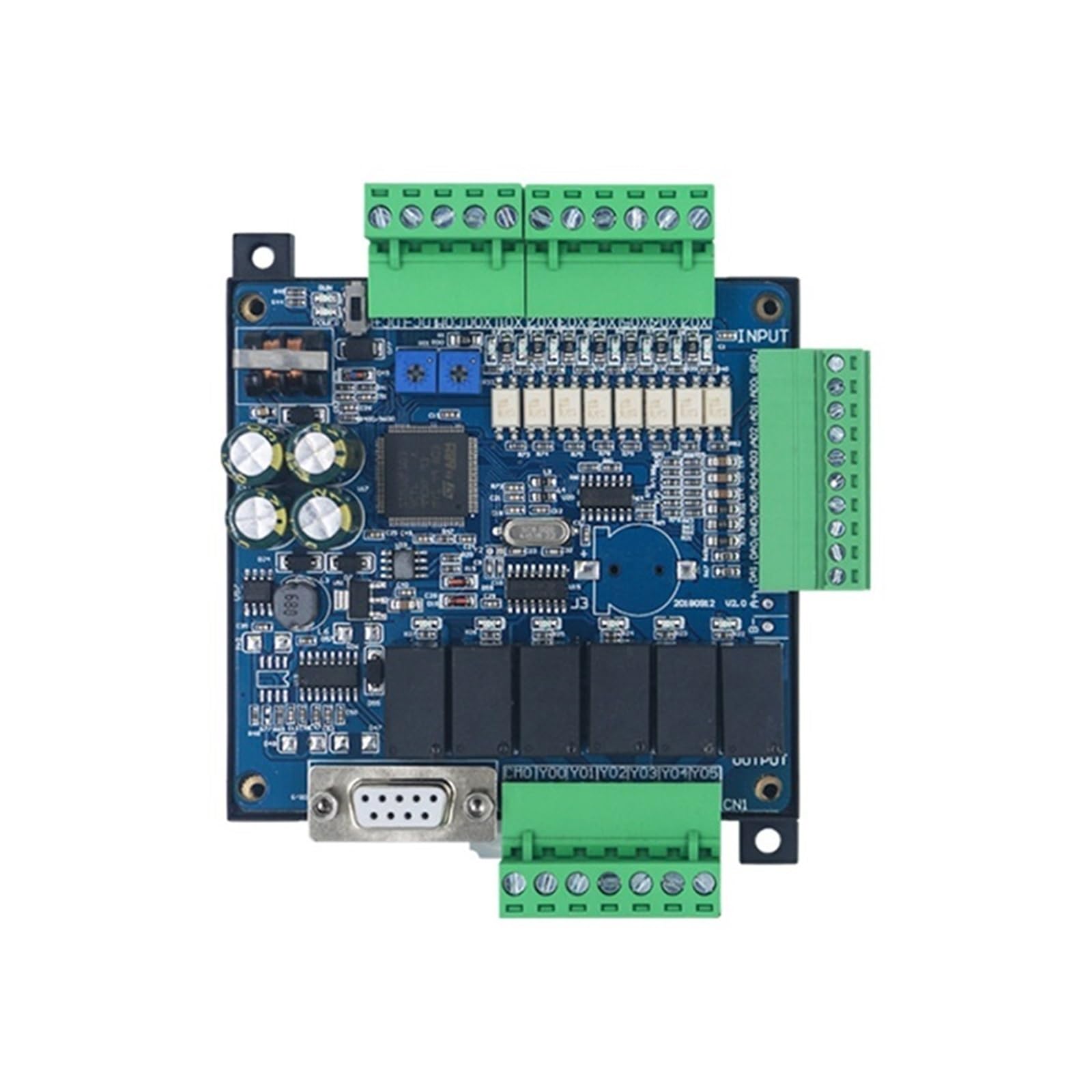 Automata FX3U 14MT PLC para control de procesos y maquinaria con Modbus 6