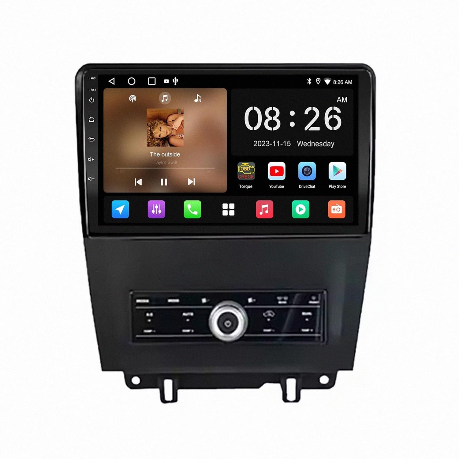 Android Auto para Ford Mustang 2010-2014 con Radio Bluetooth y Cámara Trasera 8
