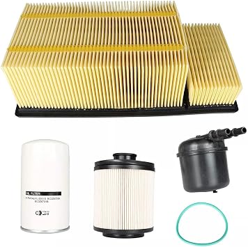 Auto Repair Parts for 2011-2016 for Ford F-450 F-350 F-550 for Super for Duty 6.7L Diesel Oil Air Fuel Filter Easy to Replace