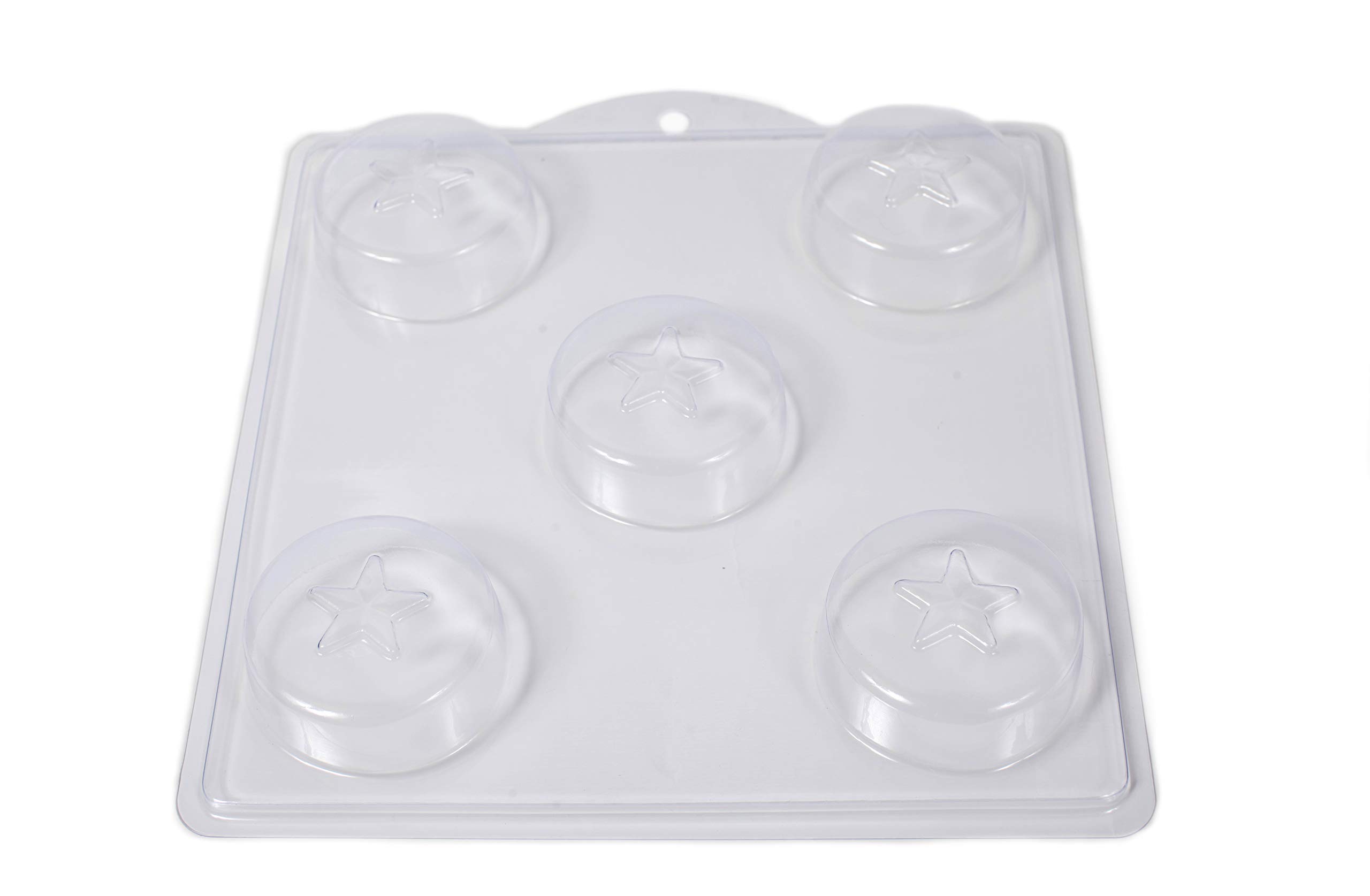 Moule savon étoile en relief Cercle M160 pour vos ateliers DIY bien-être
