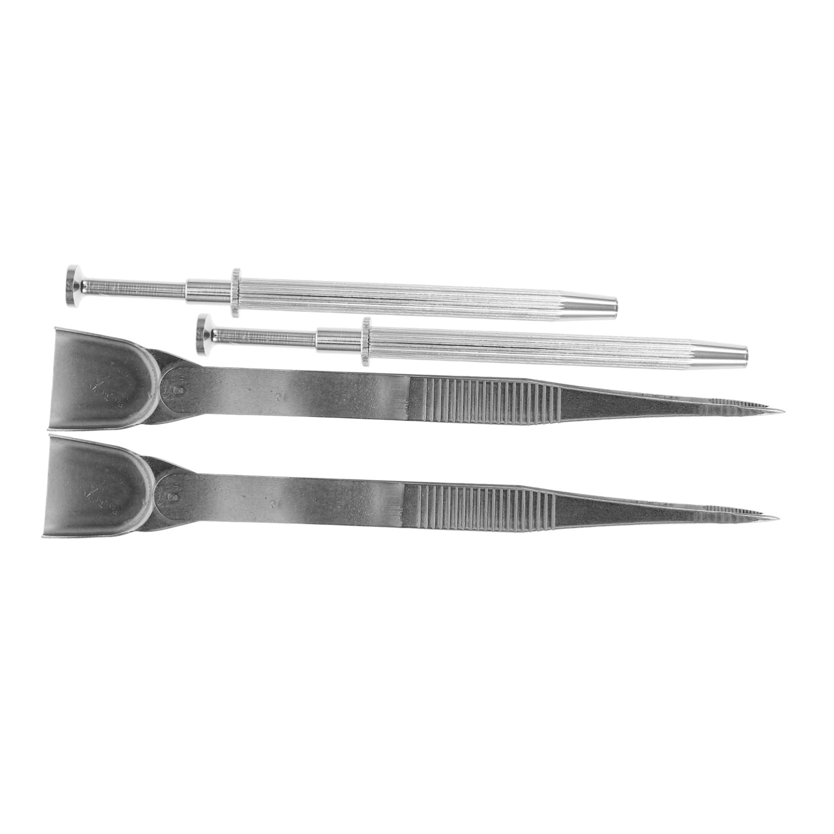 IMIKEYA 5sets Strumenti per Decorare Torte con Pinzette Inossidabile e Spruzzatori di Perle Utensili per Decorazioni di Torte e Biscotti Facile da Usare e Pulire