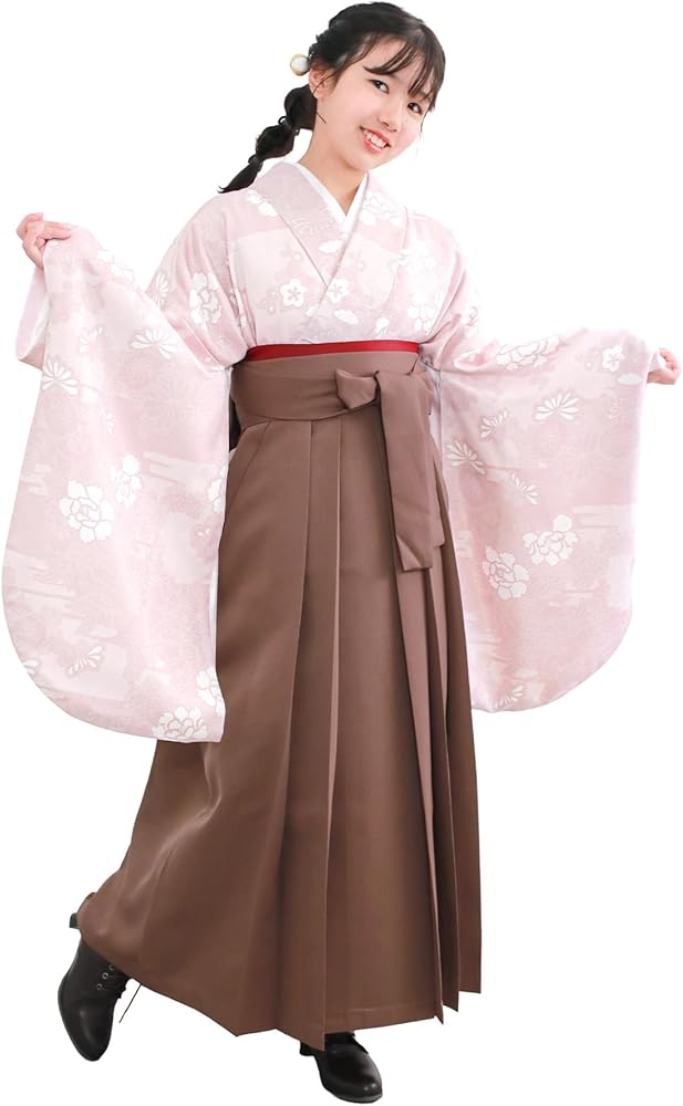 袴4点セット 小学生卒業式 楽天市場】袴 4点セット 袴セット 小学生 大学生 ジュニア 女の子 卒業