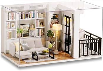 L字型ドールハウス　ドールハウス　ミニチュア家具 L字型ドールハウス ドールハウス ミニチュア家具