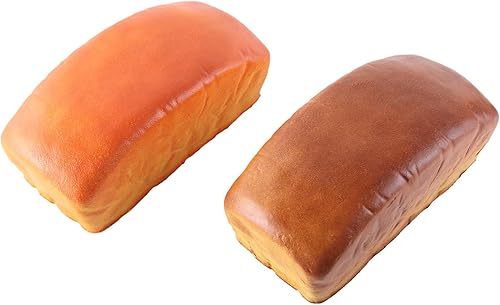 Miniatura 4 de Juguete antiestrés de Anboor, tamaño grande, 6.9 pulgadas, recuperación lenta, con forma de pan, para colección o regalo, color al azar