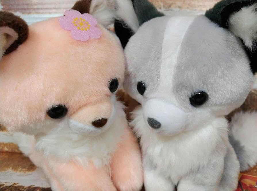 Amazon.co.jp: ちょこんとキツネあきうらら STぬいぐるみ? ?新