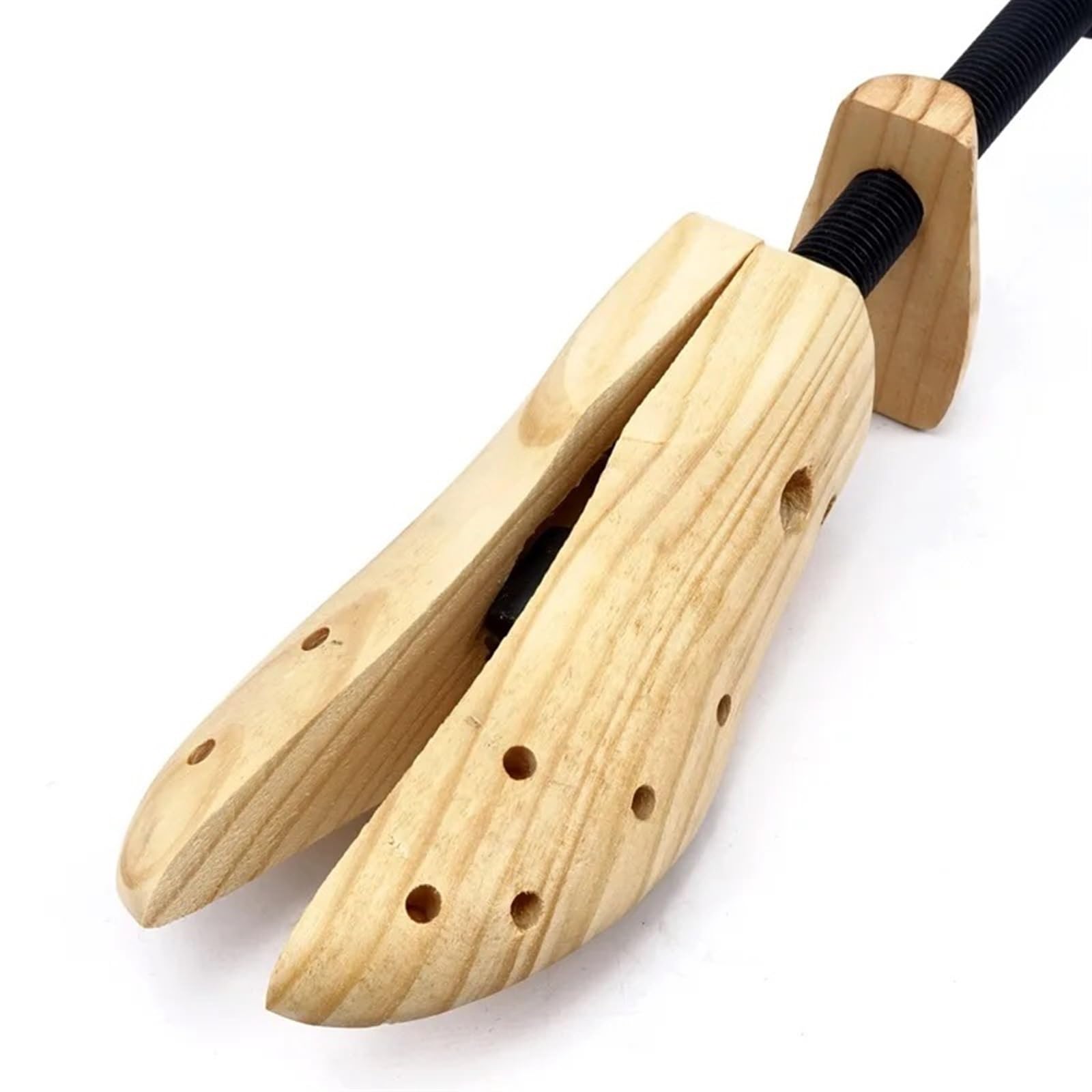 Árbol de Zapatos Ensanchador de zapatos de madera, estante moldeador de árboles, zapatos planos ajustables de madera de pino, botas, expansor, cuidado de árboles, S/M/L, 1 Uds. (Color : M)