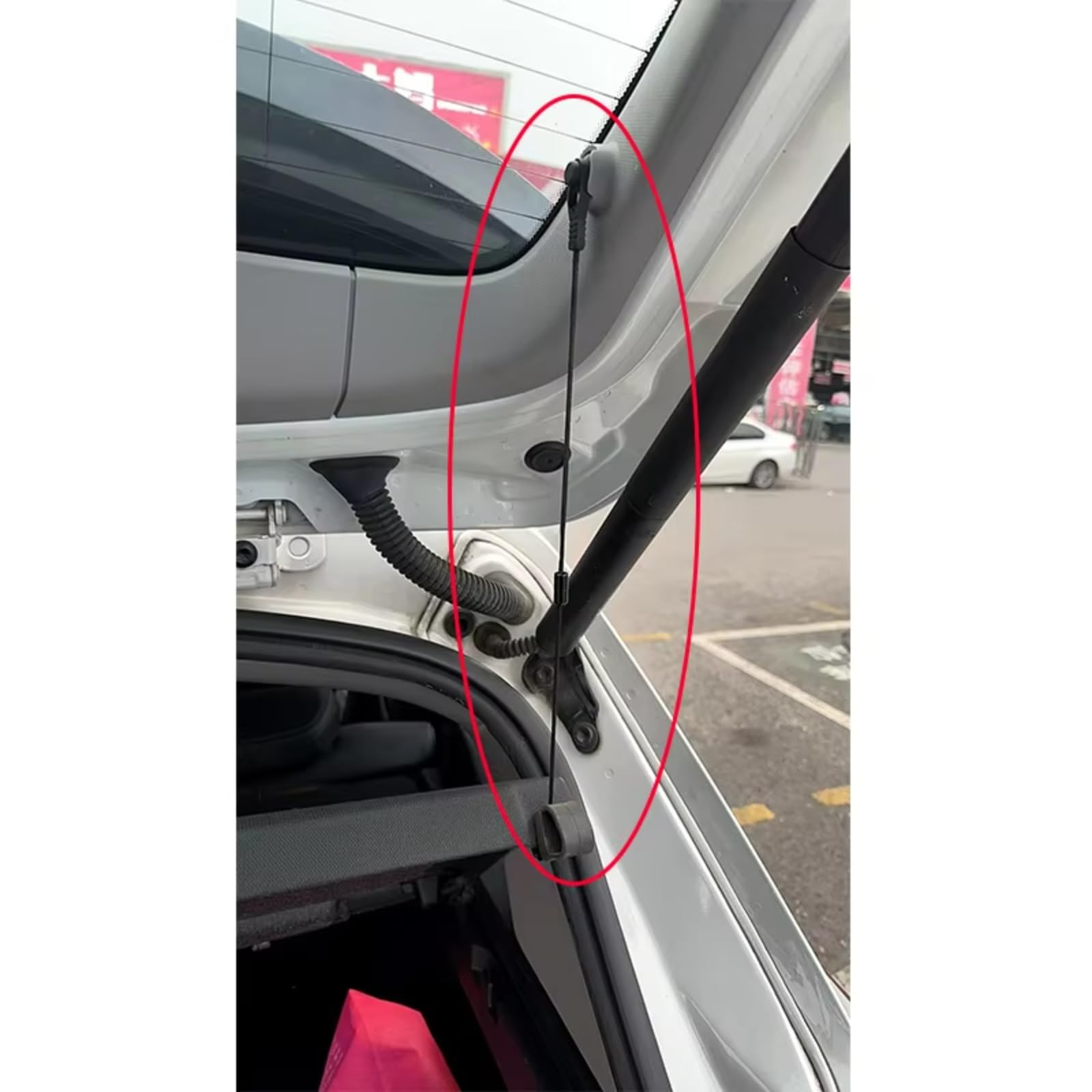 Kompatibel Mit X1 X2 F49 F39 I3 1pc Heckkofferraum-Paketregal-String-Cord-Gurt GepäCkgurt