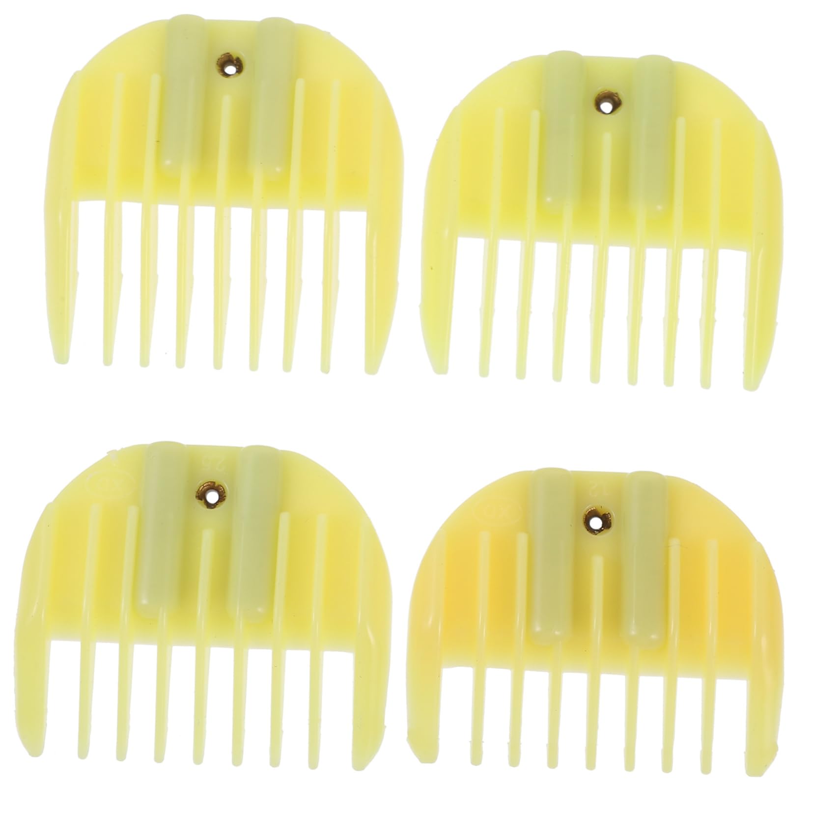 WOFASHPURET Hair Trimmer Comb Set Cutting Guides Combs Trimmers for Accessories Random Color