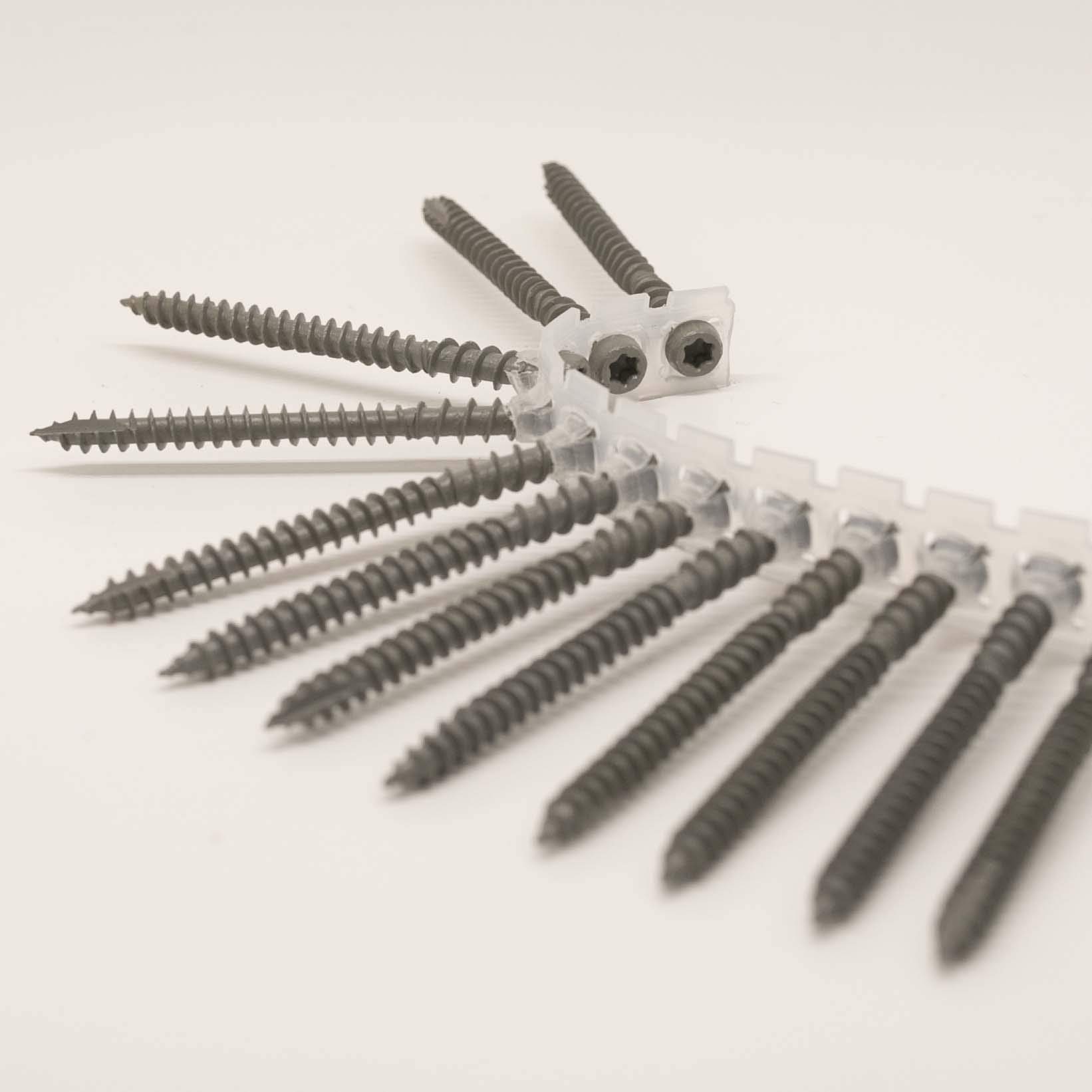 CamoDrive Collated Composite Face Deck Screws 2-1/2" ProTech (1000 ct) Grey