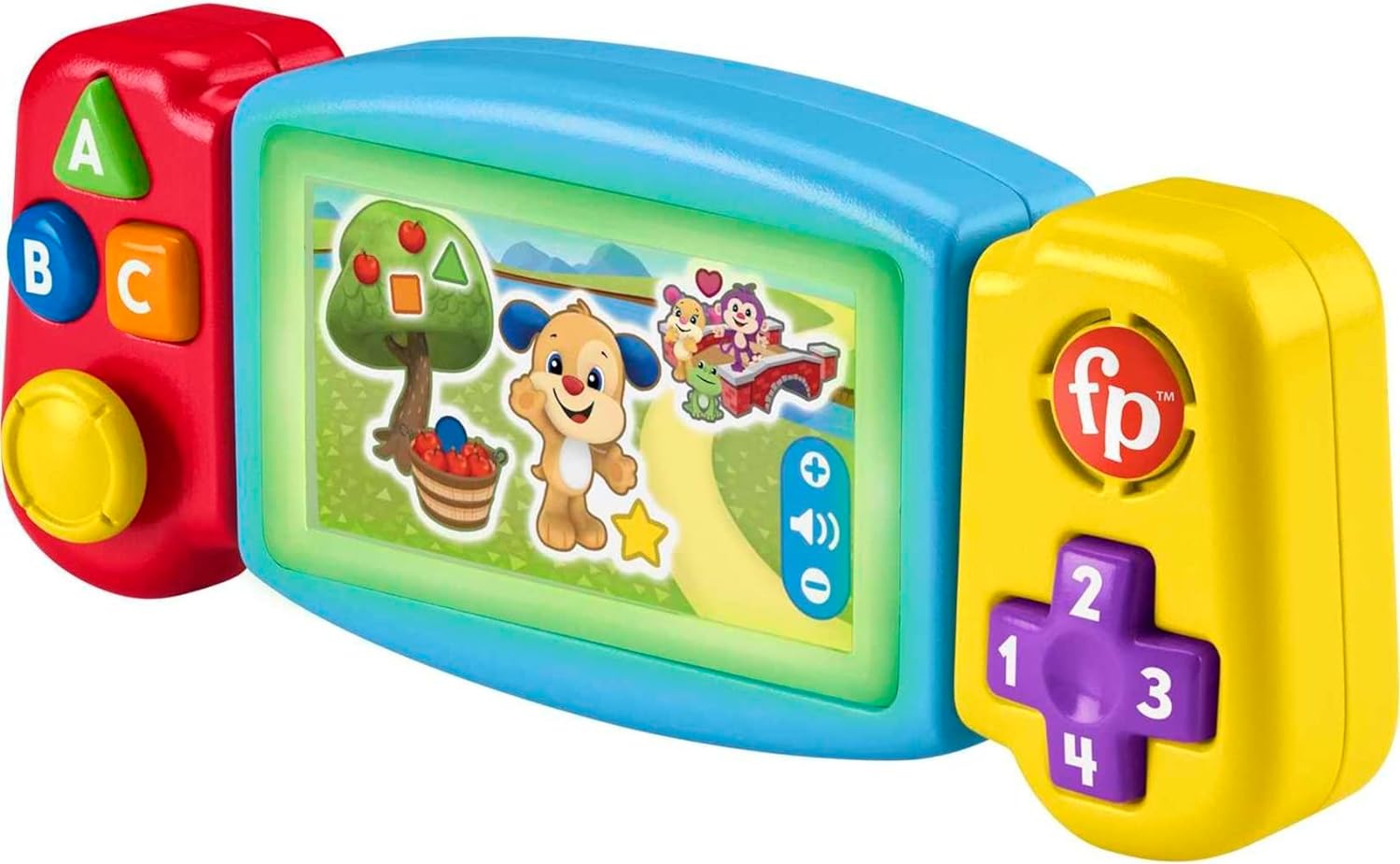 Fisher-Price Laugh & Learn Baby & Toddler Toy Twist & Learn Gamer Pretend Video Game With Lights & Music For Ages 9+ Months image