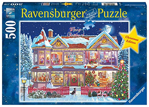Preisvergleich Produktbild Ravensburger 14769 Das Weihnachtshaus Puzzle