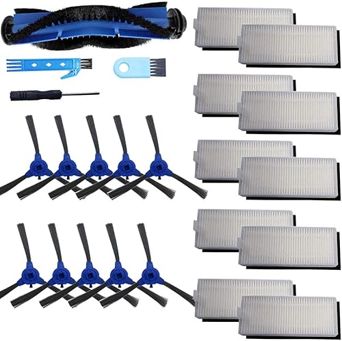 KOVEKO Piezas de repuesto para RoboVac 11S RoboVac 15C RoboVac 15T RoboVac 30 RoboVac 30C RoboVac 35C RoboVac 12 Robot Aspirador Kit de accesorios