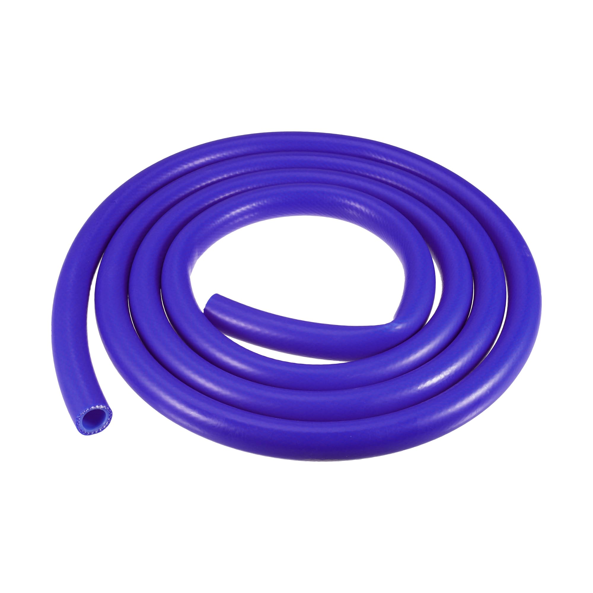 QUARKZMAN Tuyau Silicone Aspirateur Voiture Bleu 14mm - Tube Vide 1m Résistant Haute Température