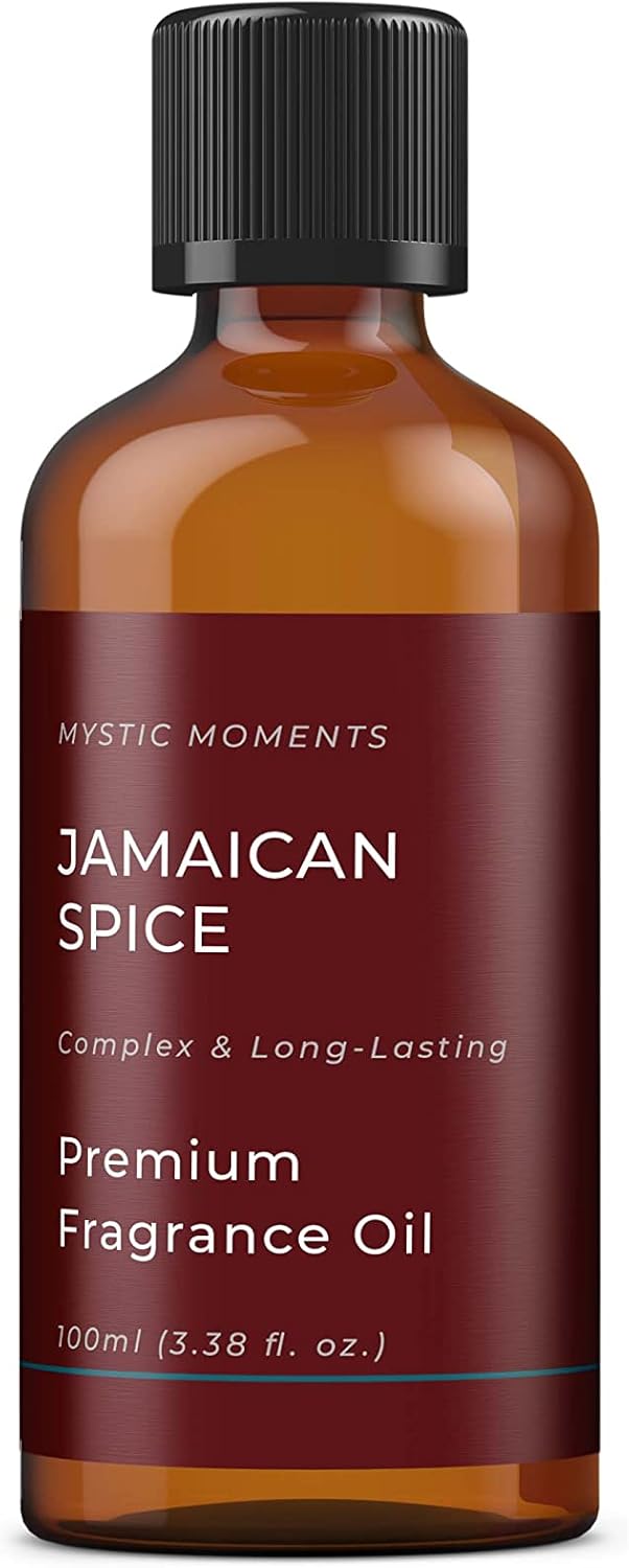 Mystic Moments | Jamaican Spice Fragrance Oil - 100ml - Perfect for Soaps, Candles, Bath Bombs, Oil Burners, Diffusers and Skin & Hair Care Items