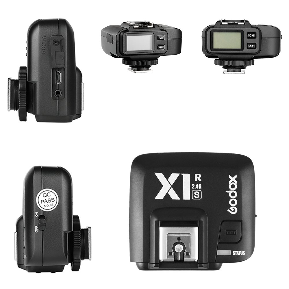 Godox X1R-S TTL Wireless Ricevitore Controllore HSS 1/8000s 2,4 GHz Flash Trigger Remoto, Schermo LCD per Fotocamera Sony