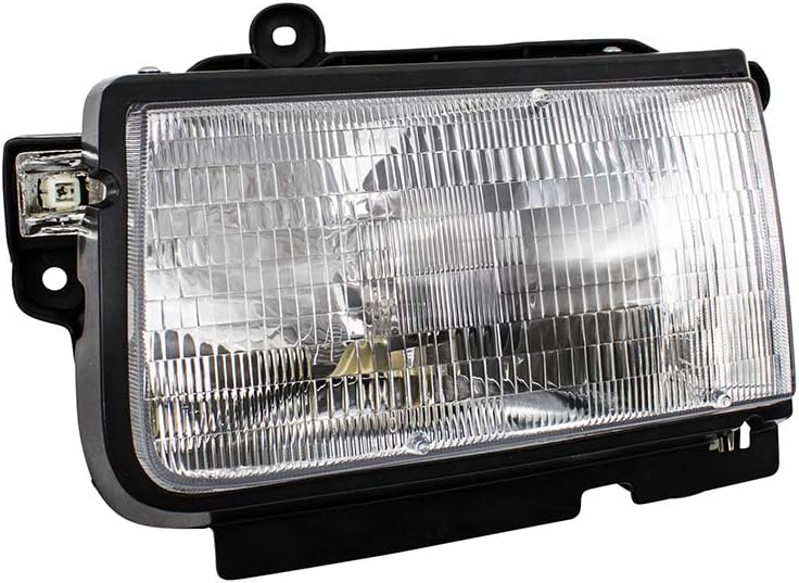 Brock Replacement Driver and Passenger Headlights Headlamps Compatible with 1998 1999 Rodeo Amigo Passport 8-97205-901-0 8-97205-899-0